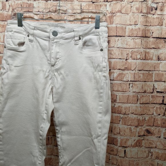 Kut from the Kloth BARDOT Skinny Boyfriend Crop Jeans Back Pocket Flaps - Picture 3 of 15